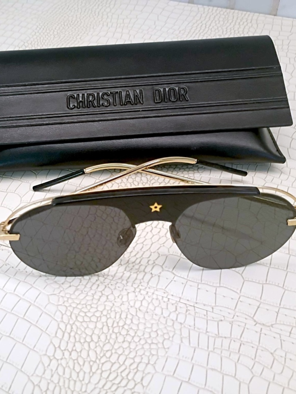 Christian Dior Christian Dior Sunglasses Men's Dior Evolution 2M22K Black/Gold